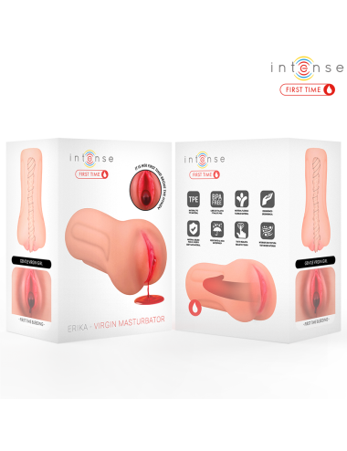 INTENSE FIRST TIME  - ERIKA VERGINE MASTURBATORE CON SANGUINAMENTO