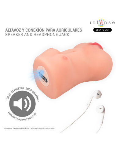 INTENSE DEEP TOUCH - CATHERINE VIBRATORE E MASTURBATORE A VENTOSA CON VOCAZIONE