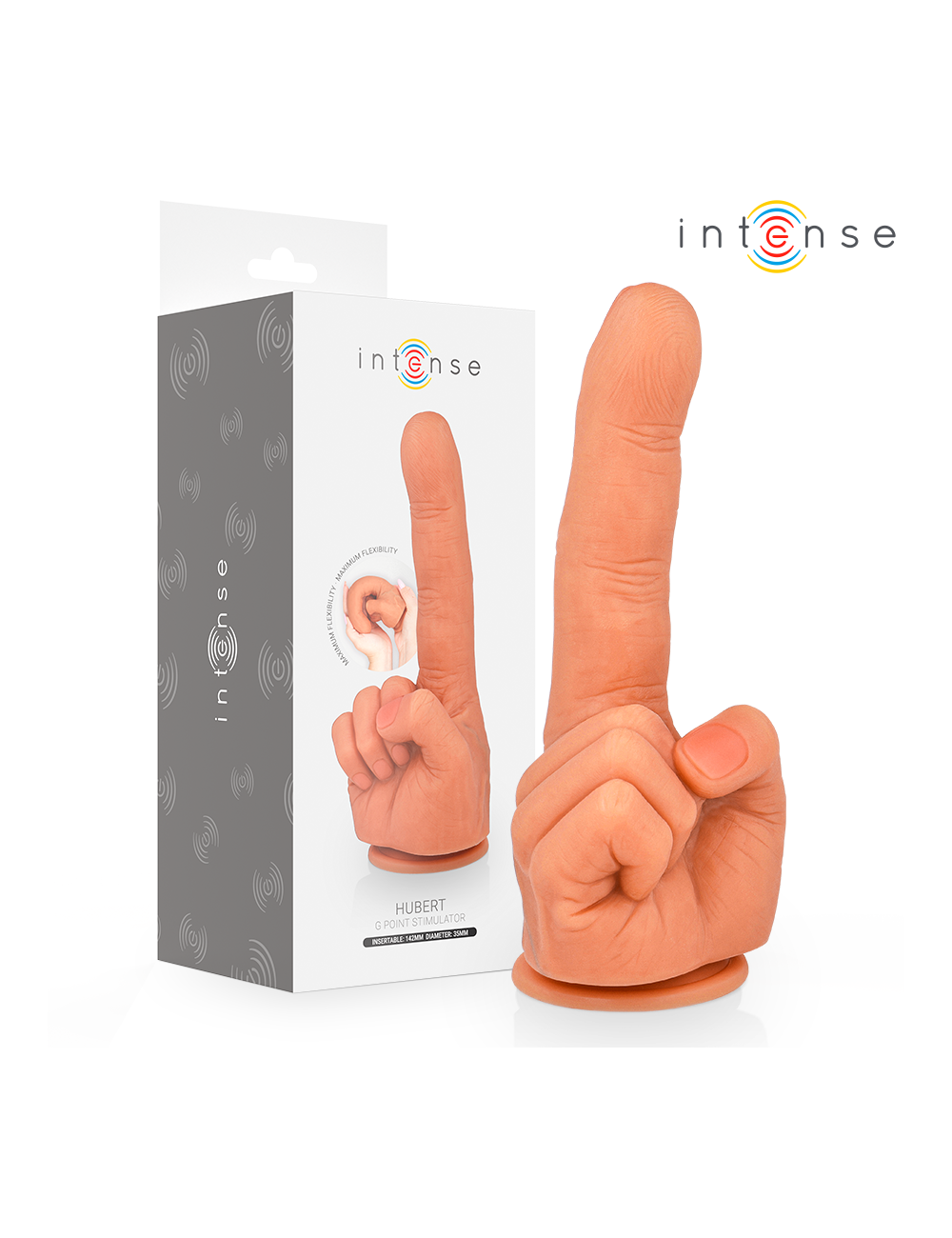 INTENSE - HUBERT STIMOLATORE PUNTO G FLESSIBILE MANO 14