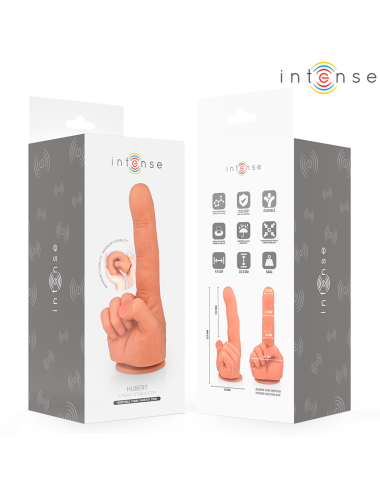 INTENSE - HUBERT STIMOLATORE PUNTO G FLESSIBILE MANO 14,2 CM