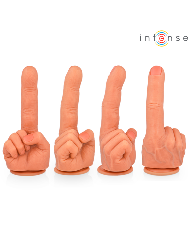 INTENSE - HUBERT STIMOLATORE PUNTO G FLESSIBILE MANO 14,2 CM
