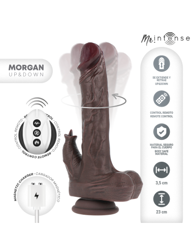 MR INTENSE - MORGAN PENE REALISTICO TELECOMANDO 23 CM -O- 3