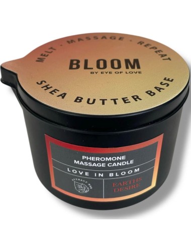 EYE OF LOVE - BLOOM CANDELA DA MASSAGGIO SATIVA EARTHS DESIRE 150 ML