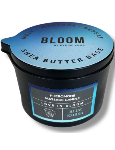 EYE OF LOVE - BLOOM CANDELA DA MASSAGGIO INDICA BLUE EMBER 150 ML