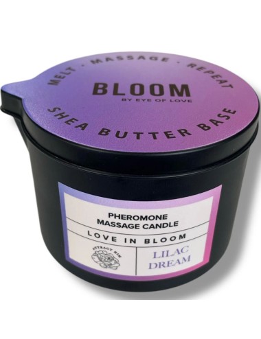 EYE OF LOVE - BLOOM CANDELA DA MASSAGGIO INDICA LILAC DREAM 150 ML