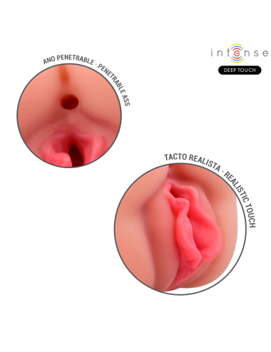 INTENSE DEEP TOUCH - MASTURBATORE RILEY A DOPPIA BOCCA E VAGINA