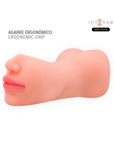 INTENSE DEEP TOUCH - MASTURBATORE RILEY A DOPPIA BOCCA E VAGINA