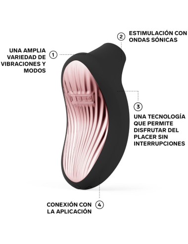 LELO - SONA 3 CRUISE MASSAGGIATORE CLITORIDEO SONICO NERO