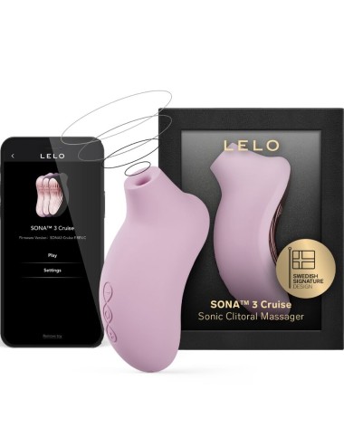 LELO - SONA 3 CRUISE MASSAGGIATORE CLITORIDEO SONICO ROSA CHIARO