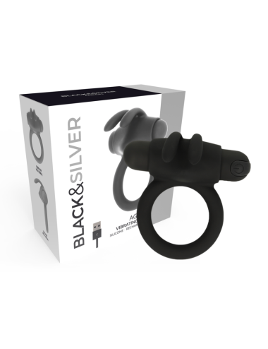 BLACK&SILVER - ANELLO AGRON 2.O