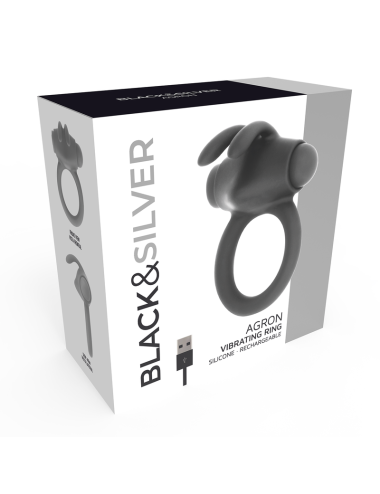 BLACK&SILVER - ANELLO AGRON 2.O