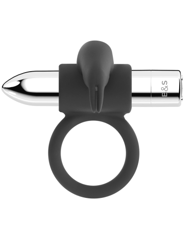 BLACK&SILVER - ANELLO RICARICABILE BURTON 10 MODALITÀ DI VIBRAZIONE