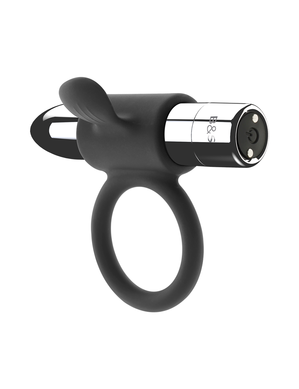 BLACK&SILVER - ANELLO RICARICABILE CAMERON ARGENTO