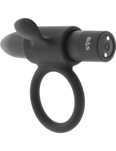 BLACK&SILVER - ANELLO RICARICABILE CAMERON BLACK