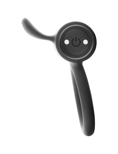 BLACK&SILVER - ANELLO RICARICABILE CAMERON BLACK