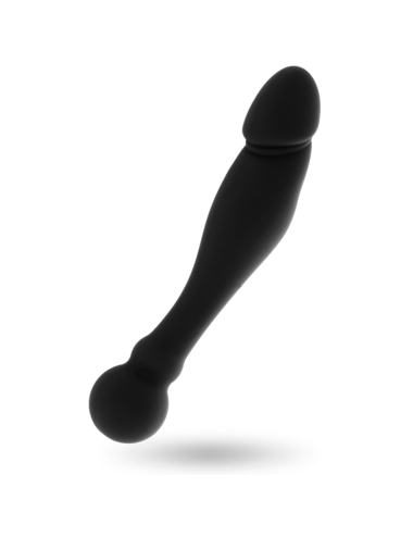 BLACK&SILVER - DILDO STIMOLANTE DEL PUNTO G KARL 18 CM