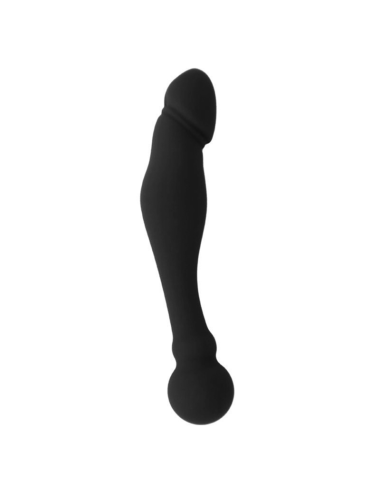 BLACK&SILVER - DILDO STIMOLANTE DEL PUNTO G KARL 18 CM