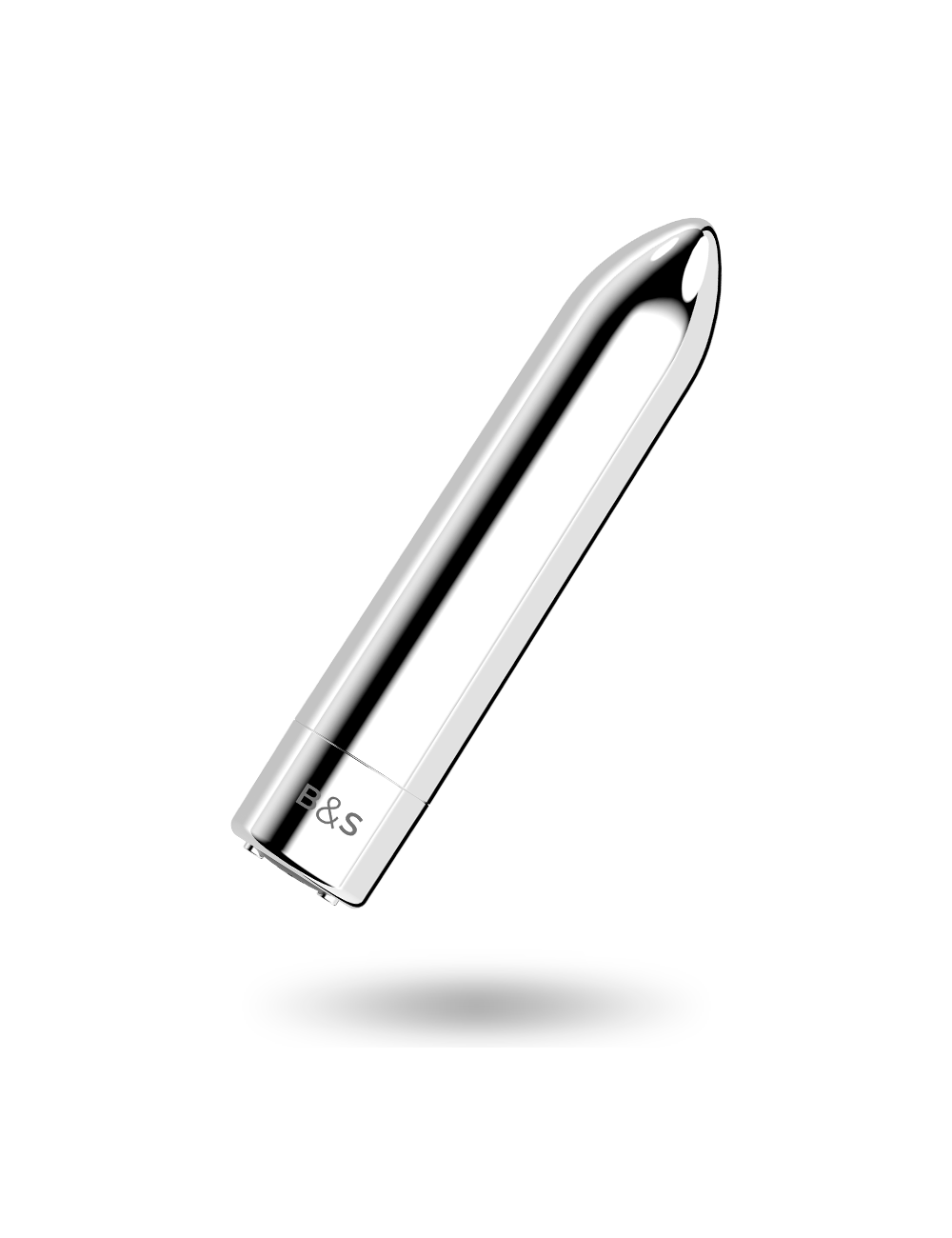 BLACK&SILVER - KAILAN 2 PROIETTILE MAGNETICO VIBRANTE ARGENTO