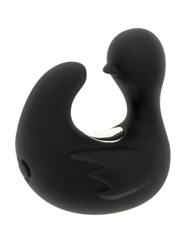 BLACK&SILVER - DUCKYMANIA DITALE RICARICABILE STIMOLANTE D'ANATRA IN SILICONE