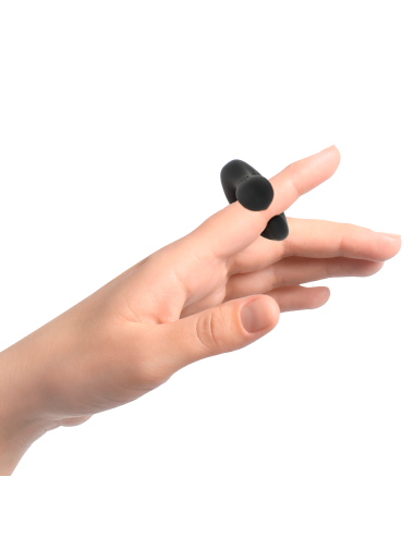 BLACK&SILVER - DUCKYMANIA DITALE RICARICABILE STIMOLANTE D'ANATRA IN SILICONE