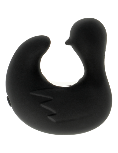 BLACK&SILVER - DUCKYMANIA DITALE RICARICABILE STIMOLANTE D'ANATRA IN SILICONE