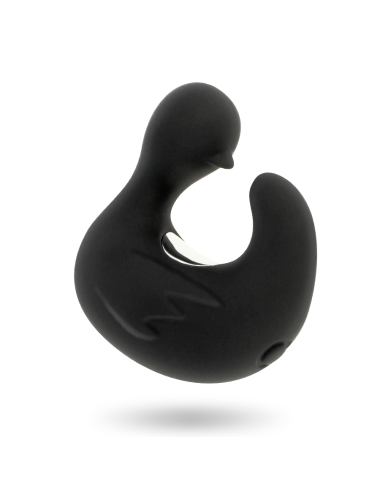 BLACK&SILVER - DUCKYMANIA DITALE RICARICABILE STIMOLANTE D'ANATRA IN SILICONE