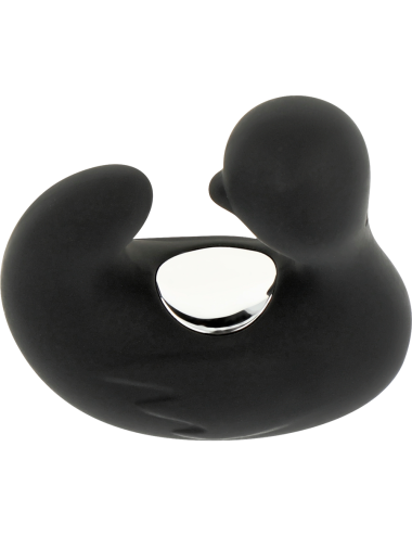 BLACK&SILVER - DUCKYMANIA DITALE RICARICABILE STIMOLANTE D'ANATRA IN SILICONE