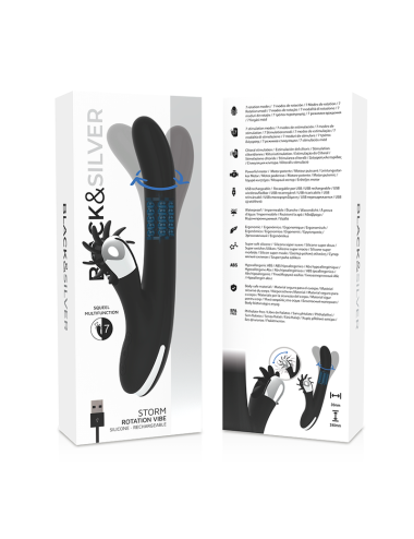 BLACK&SILVER - VIBRAZIONE DI ROTAZIONE DI BUNNY STORM