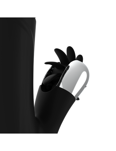 BLACK&SILVER - VIBRA SU E GIÙ CON CANNA DI CONIGLIO