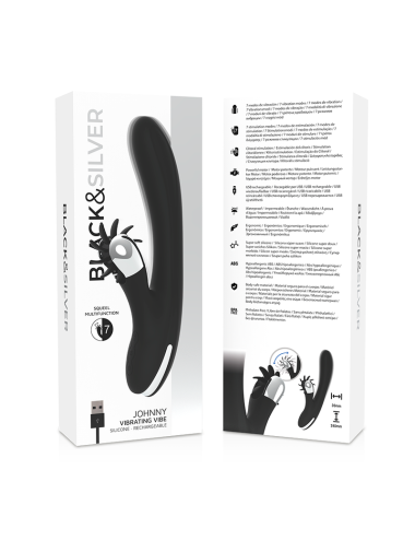 BLACK&SILVER - VIBRA VIBRANTE BUNNY JOHNNY