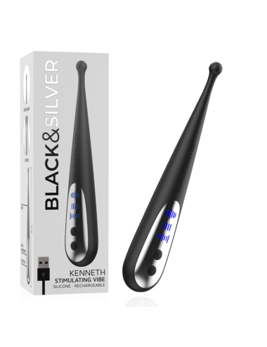 BLACK&SILVER - VIBRA STIMOLANTE KENNETH