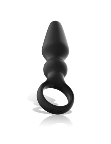 BLACK&SILVER - POTENTE PLUG ANALE IN SILICONE OZZY