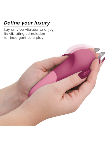 WOMANIZER - VIBE LAY-ON VIBRATORE SILENZIOSO ROSA SCURO