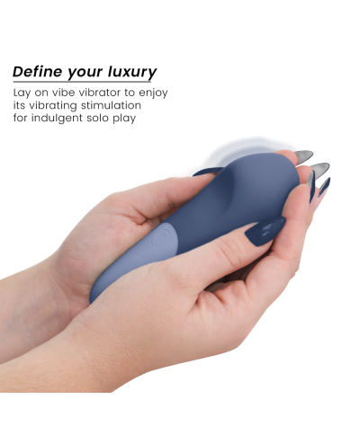 WOMANIZER - VIBE LAY-ON VIBRATORE SILENZIOSO BLU SCURO