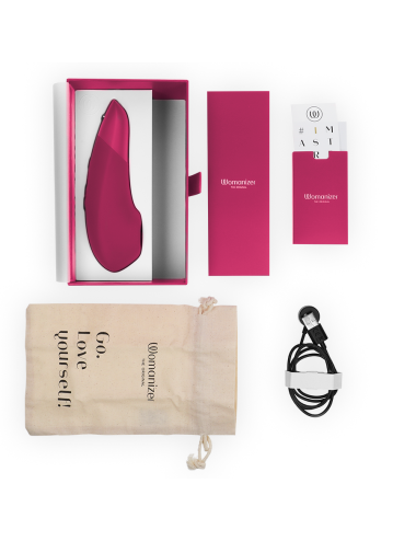 WOMANIZER - STIMOLATORE CLITORIDEO ROSA VIBRANTE