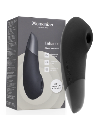 WOMANIZER - STIMOLATORE CLITORIDEO ENHANCE NERO
