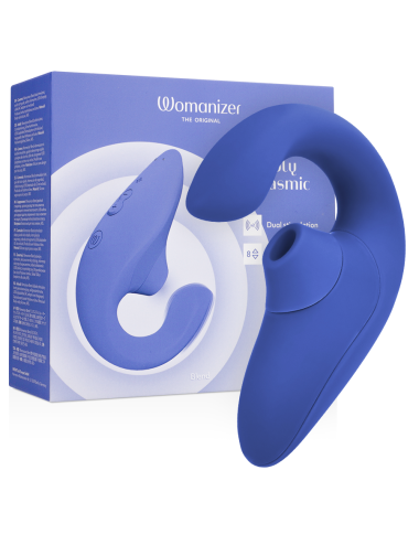 WOMANIZER - BLEND RABBIT VIBRATOR STIMOLATORE BLU VIBRANTE
