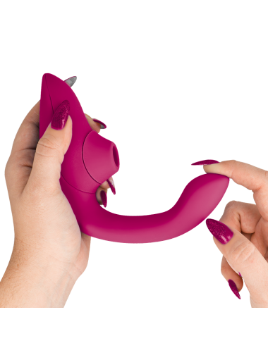 WOMANIZER - VIBRATORE STIMOLATORE CONIGLIO BLEND ROSA VIBRANTE
