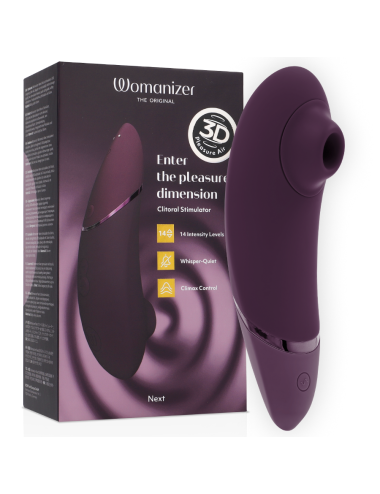 WOMANIZER - NEXT STIMOLATORE CLITORIDEO VIOLA SCURO