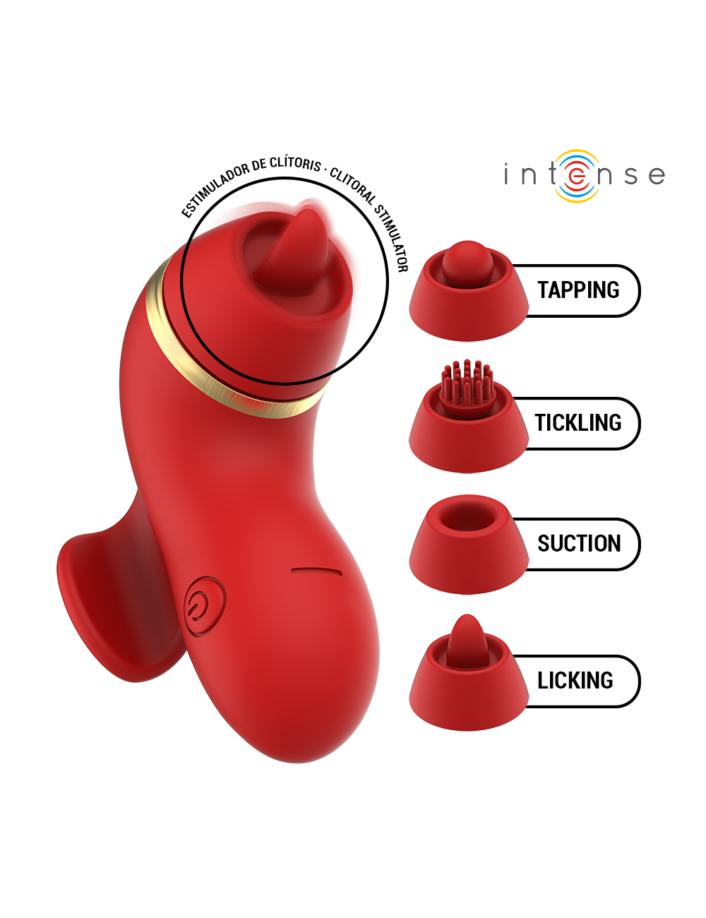 INTENSE - STIMOLATORE PATTY CON 4 TESTINE