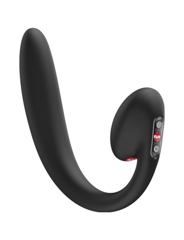 FUN FACTORY - CRESCENDO VIBRATORE A DOPPIO IMPULSO D'ARIA INSERIBILE NERO