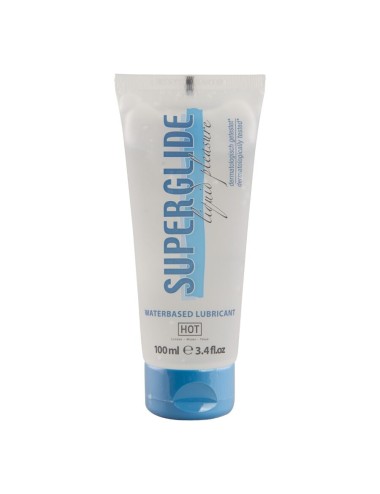 HOT - SUPERGLIDE LIQUID PLEASURE LUBRIFICANTE A BASE D'ACQUA 100 ML