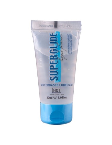 HOT - SUPERGLIDE LIQUID PLEASURE LUBRIFICANTE A BASE D'ACQUA 30 ML