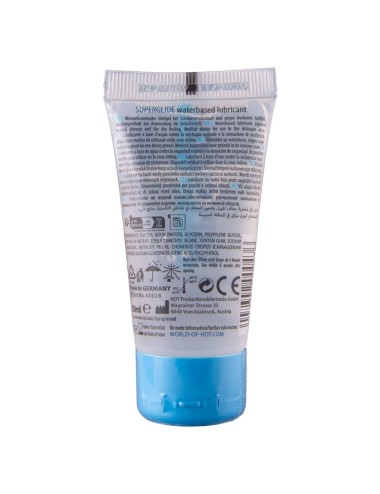 HOT - SUPERGLIDE LIQUID PLEASURE LUBRIFICANTE A BASE D'ACQUA 30 ML