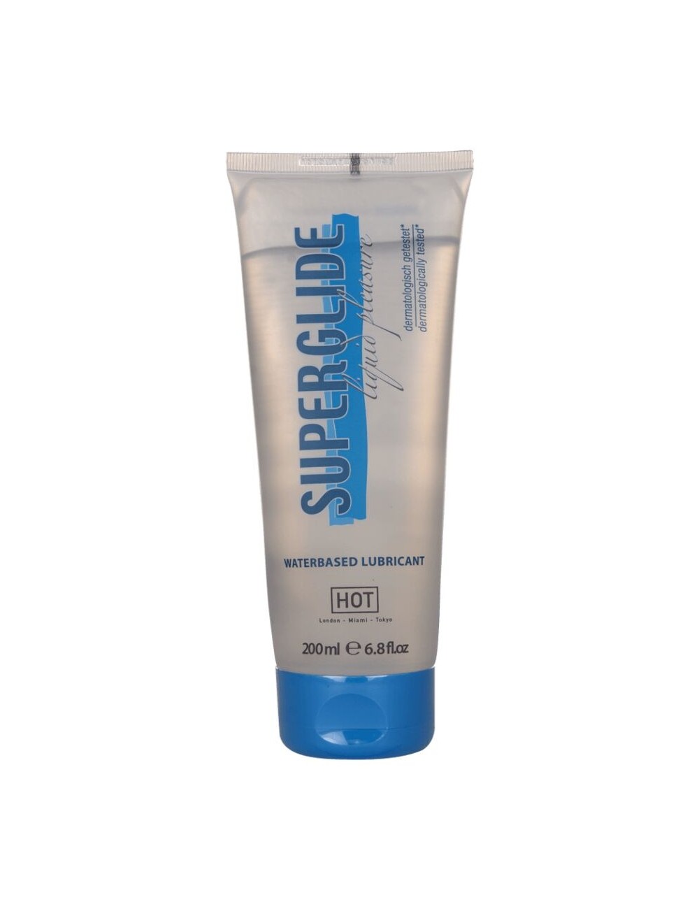 HOT - SUPERGLIDE LIQUID PLEASURE LUBRIFICANTE A BASE D'ACQUA 200 ML