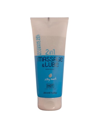 HOT - MASSAGE & GLIDE GEL 2IN1 TOCCO SETOSO 200 ML