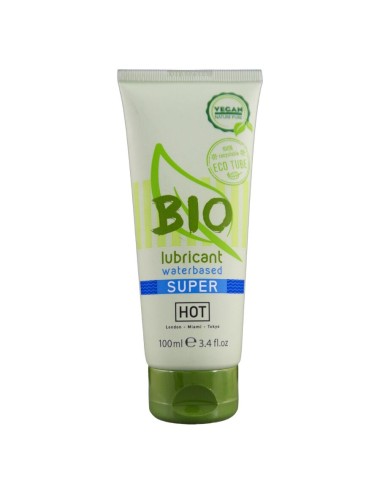 HOT - LUBRIFICANTE BIO A BASE D'ACQUA SUPERGLIDE 100 ML