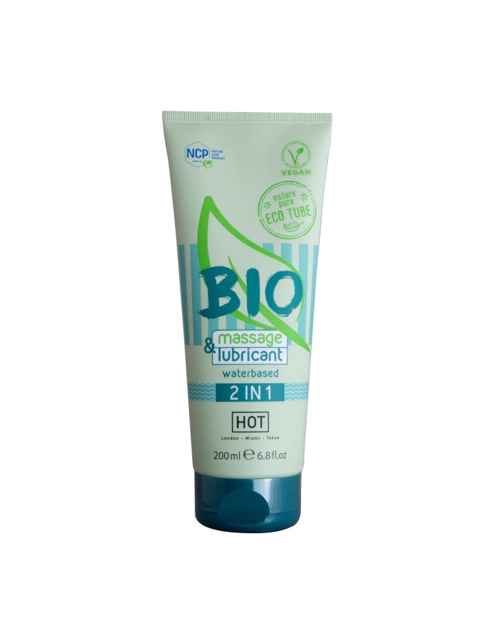 HOT - BIO MASSAGGIO E LUBRIFICANTE A BASE D'ACQUA 2 IN 1 200 ML