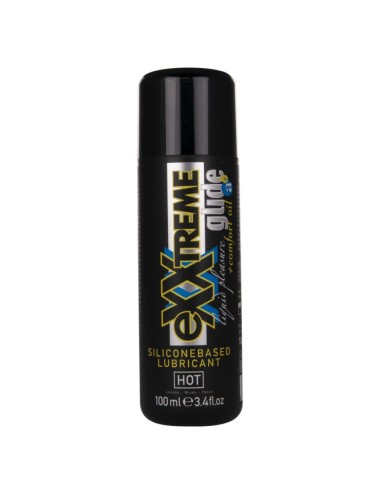 HOT - EXXTREME GLIDE LUBRIFICANTE A BASE DI SILICONE + OLIO COMFORT A+ 100 ML
