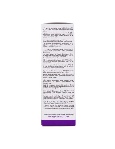 HOT - V-ACTIV SPRAY STIMOLANTE DONNA 50 ML
